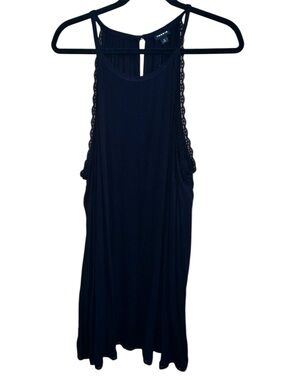 𝐓𝐎𝐑𝐑𝐈𝐃 | SLEEVELESS BLACK MAXI DRESS